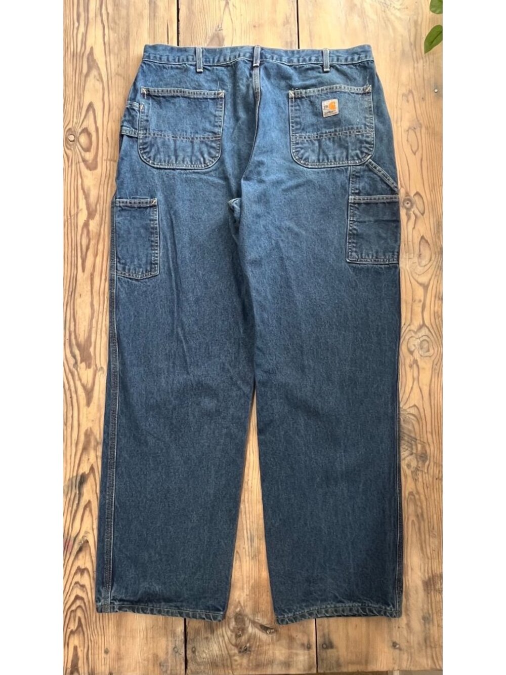 Carhartt FRB13-DNM Flame Resistant Original Fit Work Jeans Mens 38X34